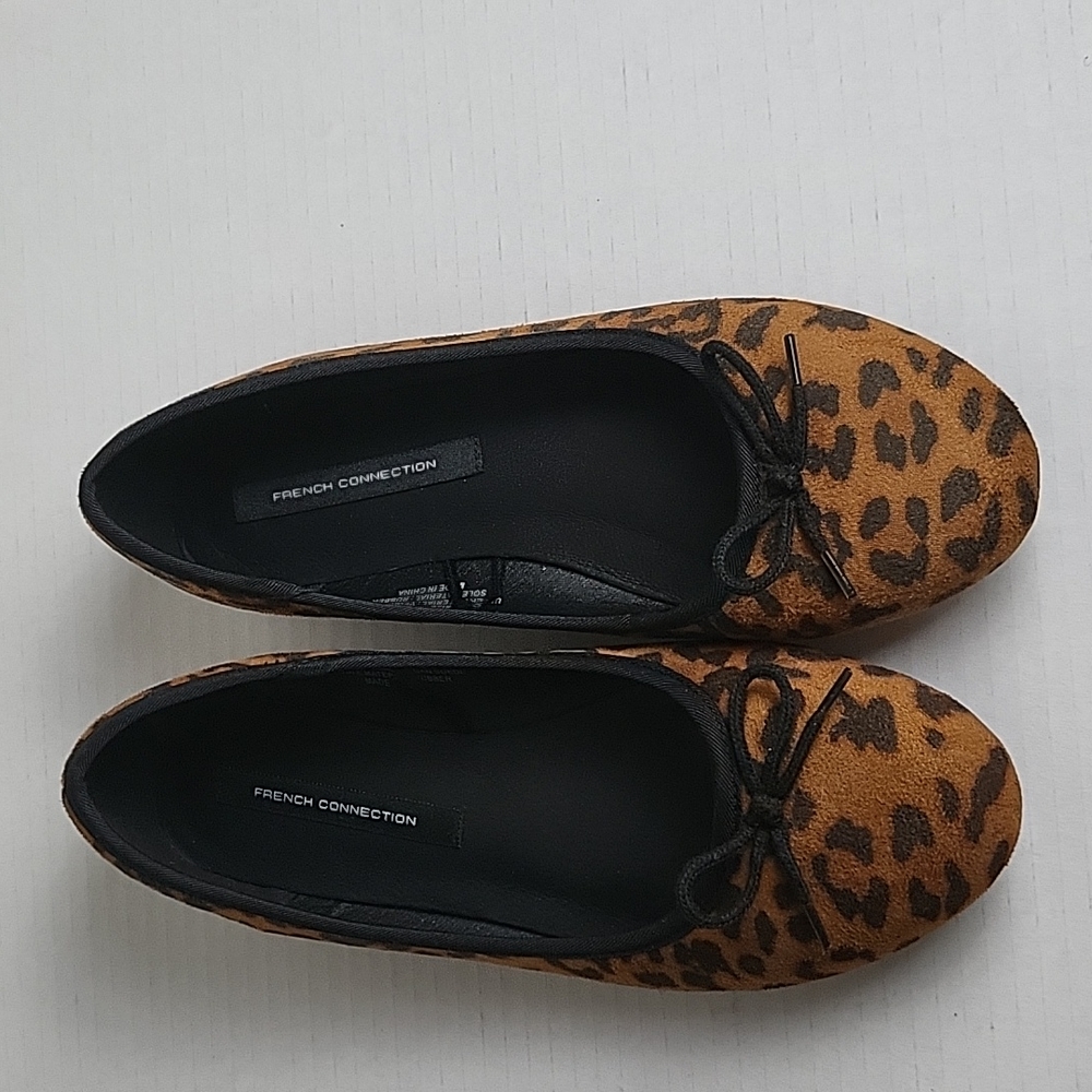 COPY - French Connection women's Dianna ballet flats size 7. Leopard NNT